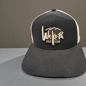 We ko pa Branded Bills Men’s Golf Hat Cap Mesh SnapBack Poly Wool Acrylic